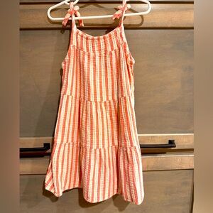 Girls Striped Sundress